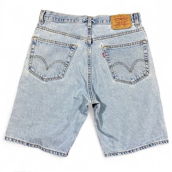 VTG Levi’s 505 Men’s 30x9 USA Denim Cutoff Shorts Light Wash Distressed - Picture 1 of 15